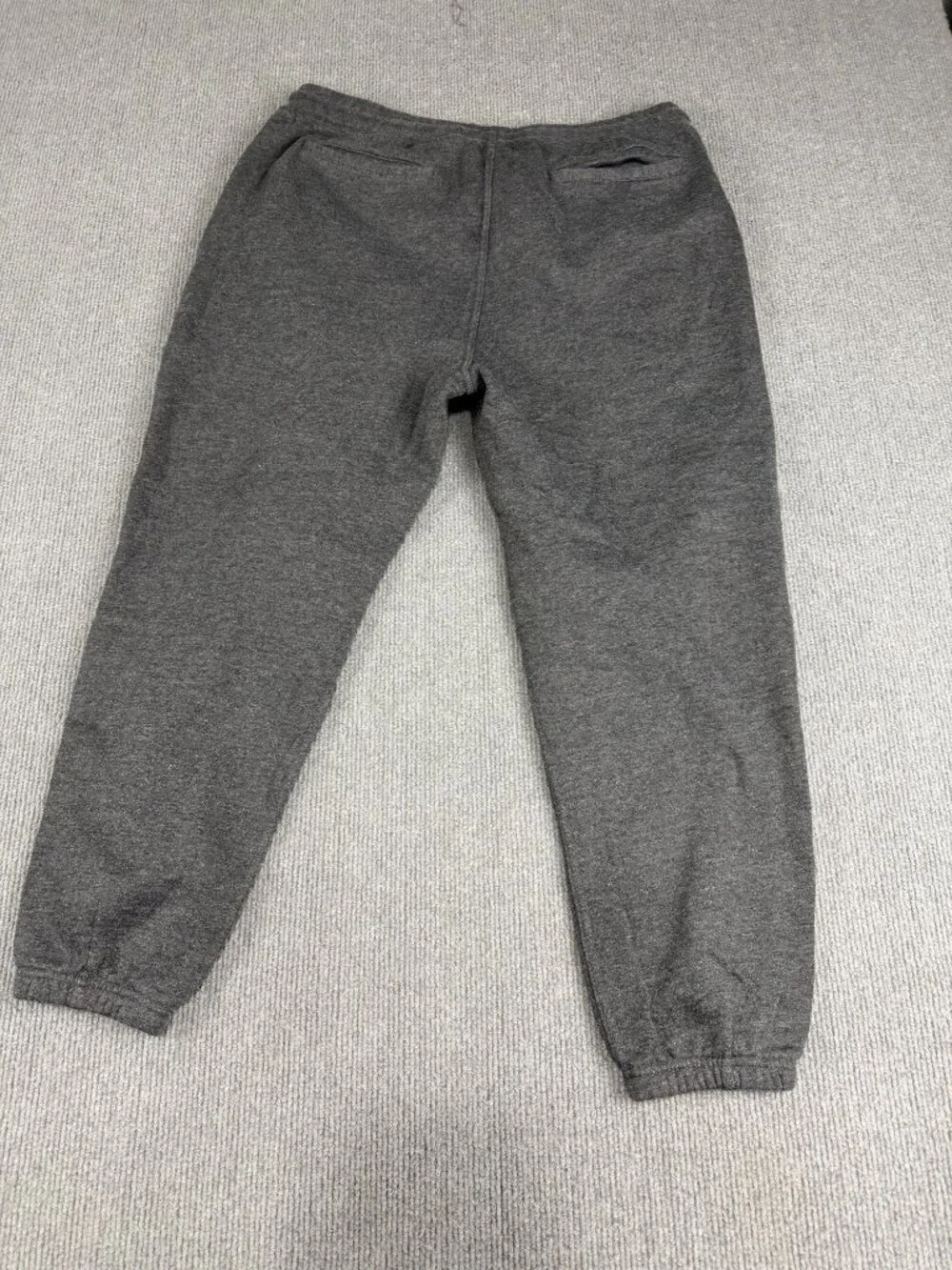 New York Yankees Hurley Mens Gray Jogger Sweatpants Size XL